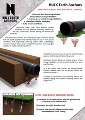 Hulk Earth Anchor Pipeline Brochure