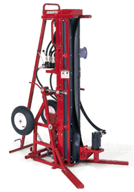 Big Beaver Drill Rig features compact design